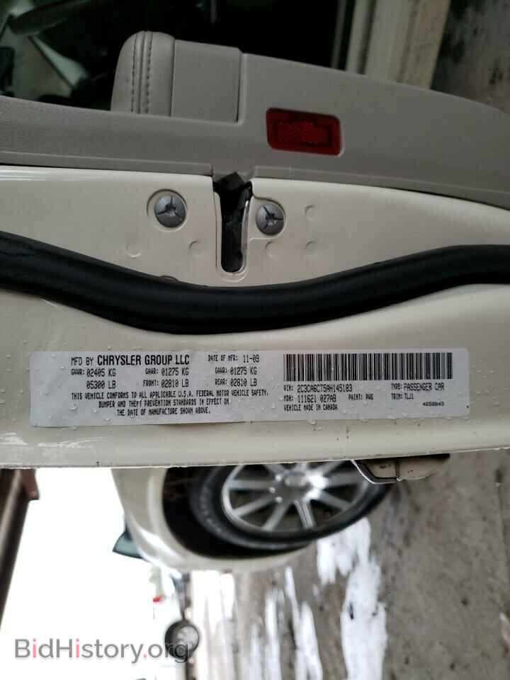 2010 CHRYSLER 300 - VIN: 2C3CA6CT5AH145183 - Фото 10