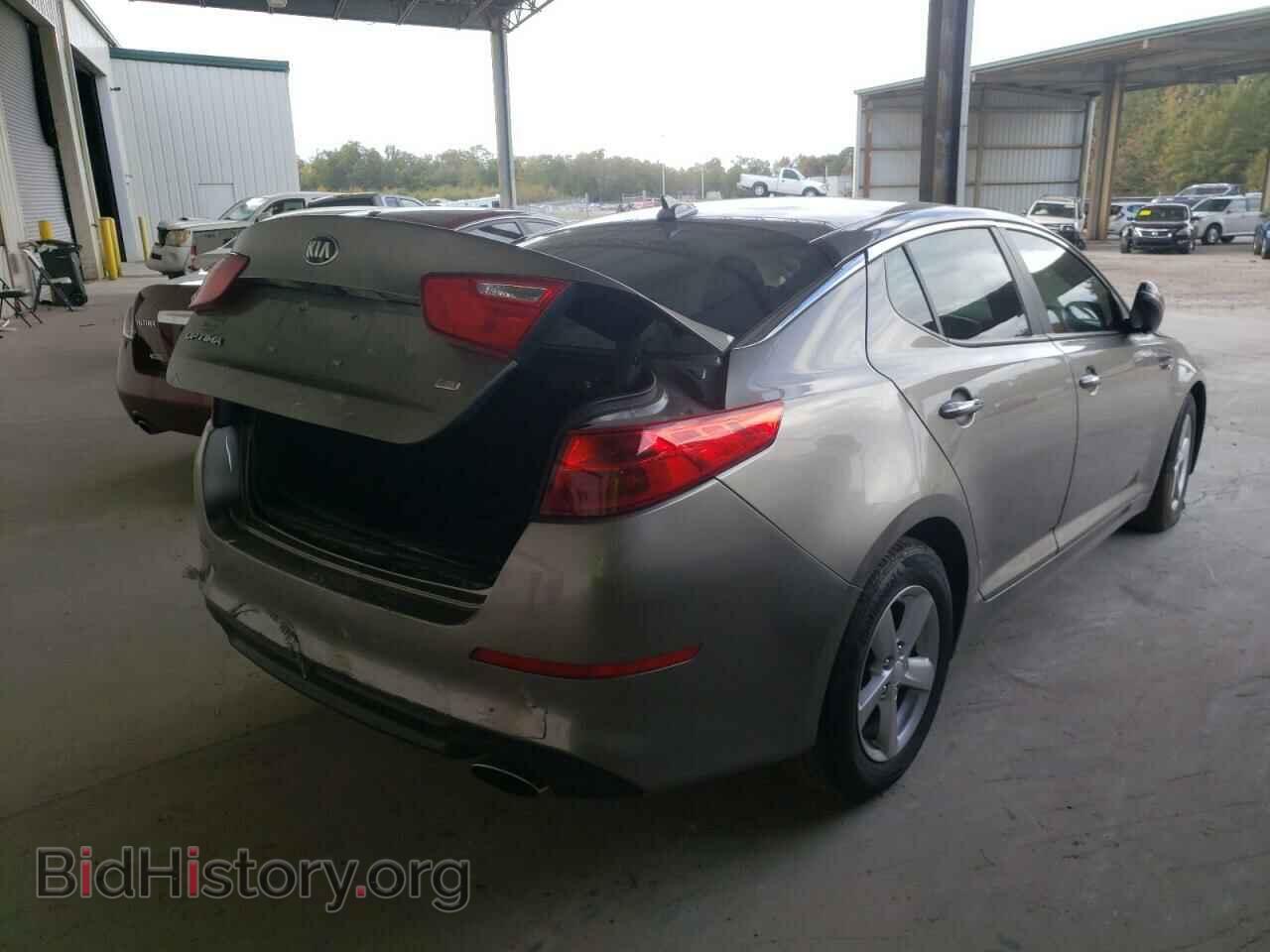 2015 KIA OPTIMA - VIN: 5XXGM4A70FG378624 - Фото 4