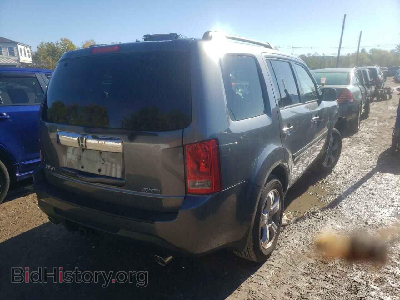2012 HONDA PILOT - VIN: 5FNYF4H77CB029530 - Фото 4