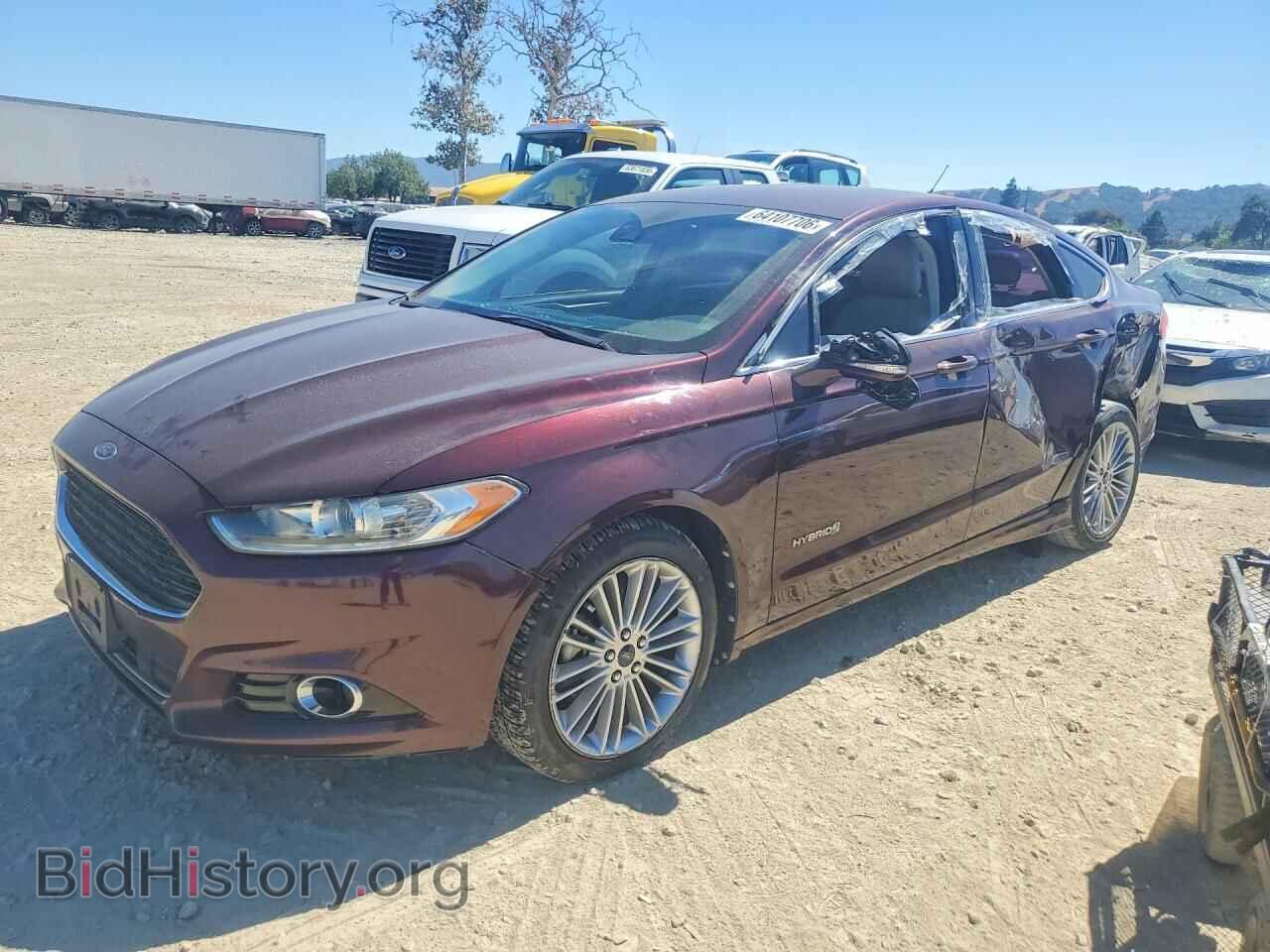 Photo 3FA6P0LU8DR202407 - FORD FUSION 2013