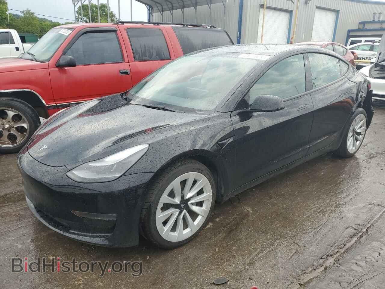 Photo 5YJ3E1EB3NF187922 - TESLA MODEL 3 2022