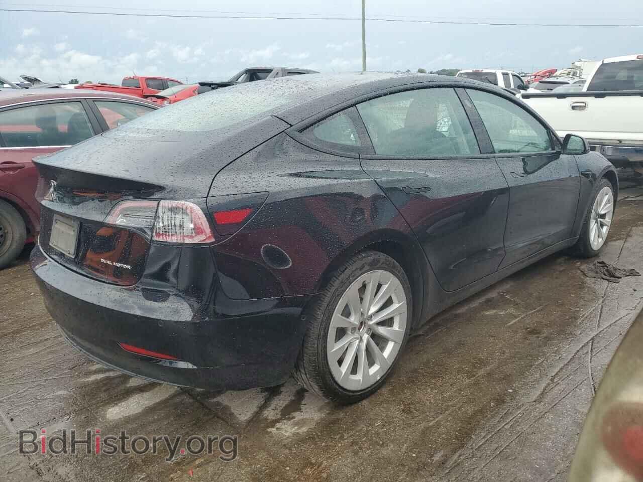 2022 TESLA MODEL 3 - VIN: 5YJ3E1EB3NF187922 - Фото 3