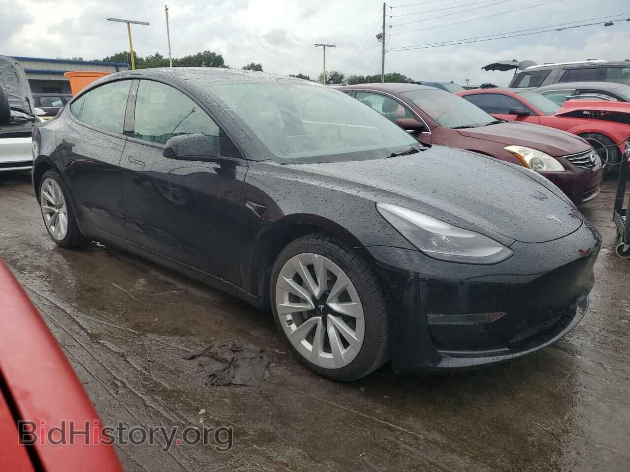 2022 TESLA MODEL 3 - VIN: 5YJ3E1EB3NF187922 - Фото 4