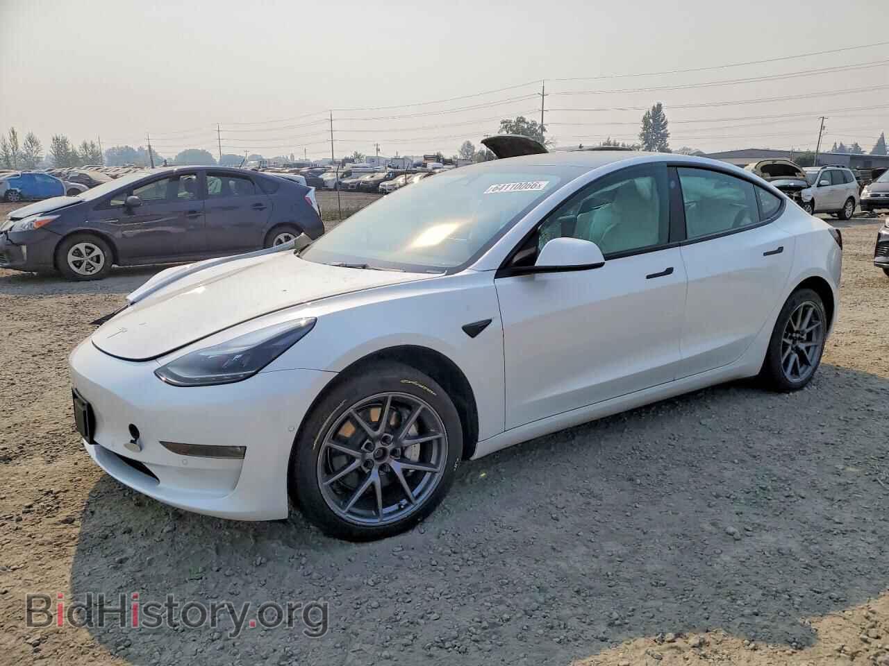 Фотография 5YJ3E1EB1NF343164 - TESLA MODEL 3 2022