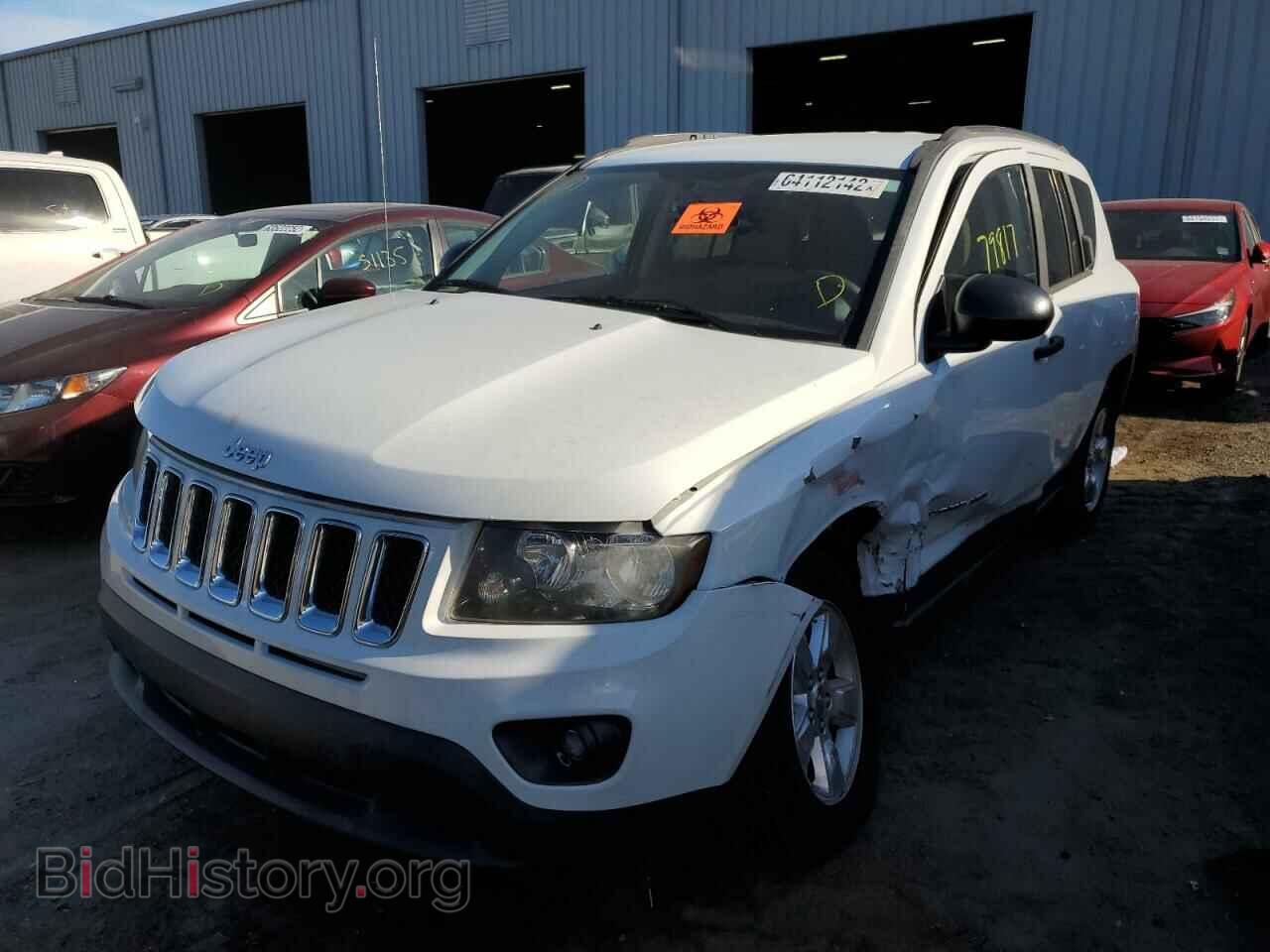 2014 JEEP COMPASS - VIN: 1C4NJCBA3ED550464 - Фото 2