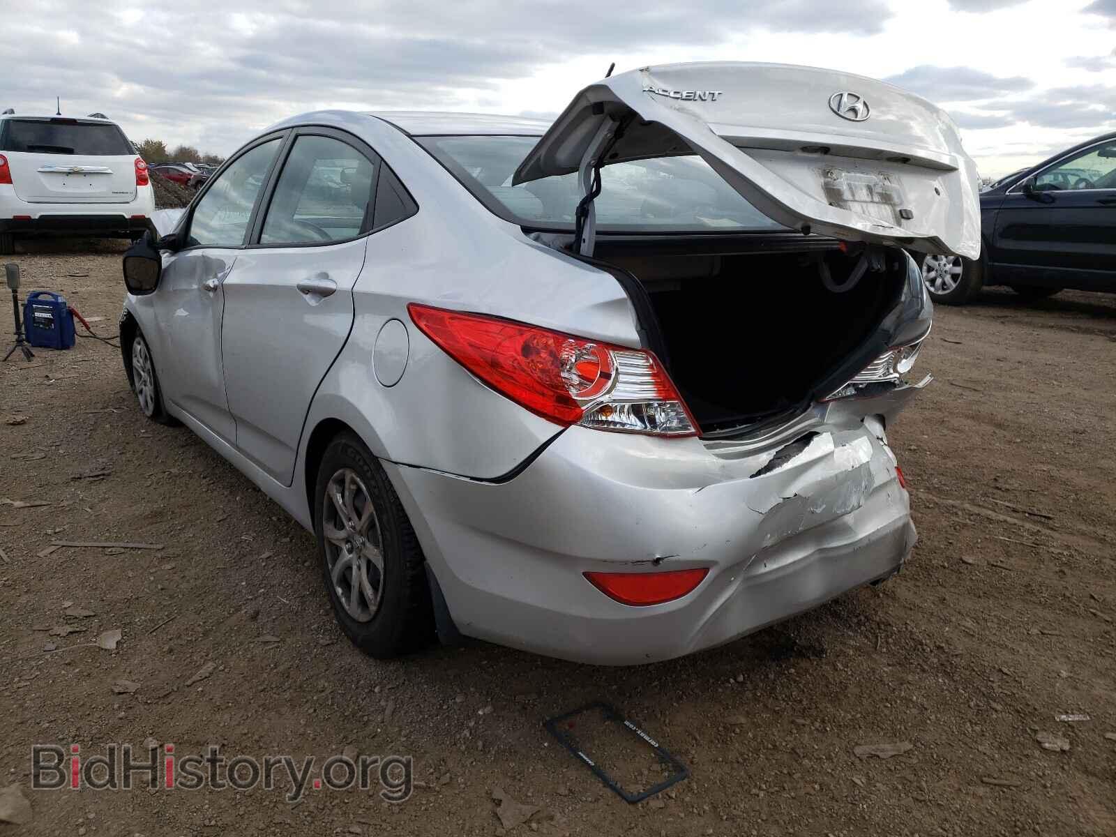 2014 HYUNDAI ACCENT - VIN: KMHCT4AE7EU744325 - Фото 3