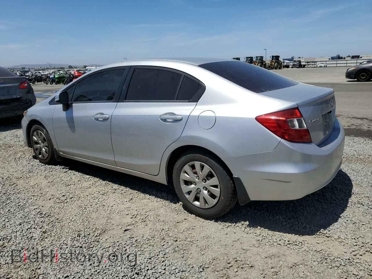 2012 HONDA CIVIC - VIN: 19XFB2F53CE024419 - Фото 2