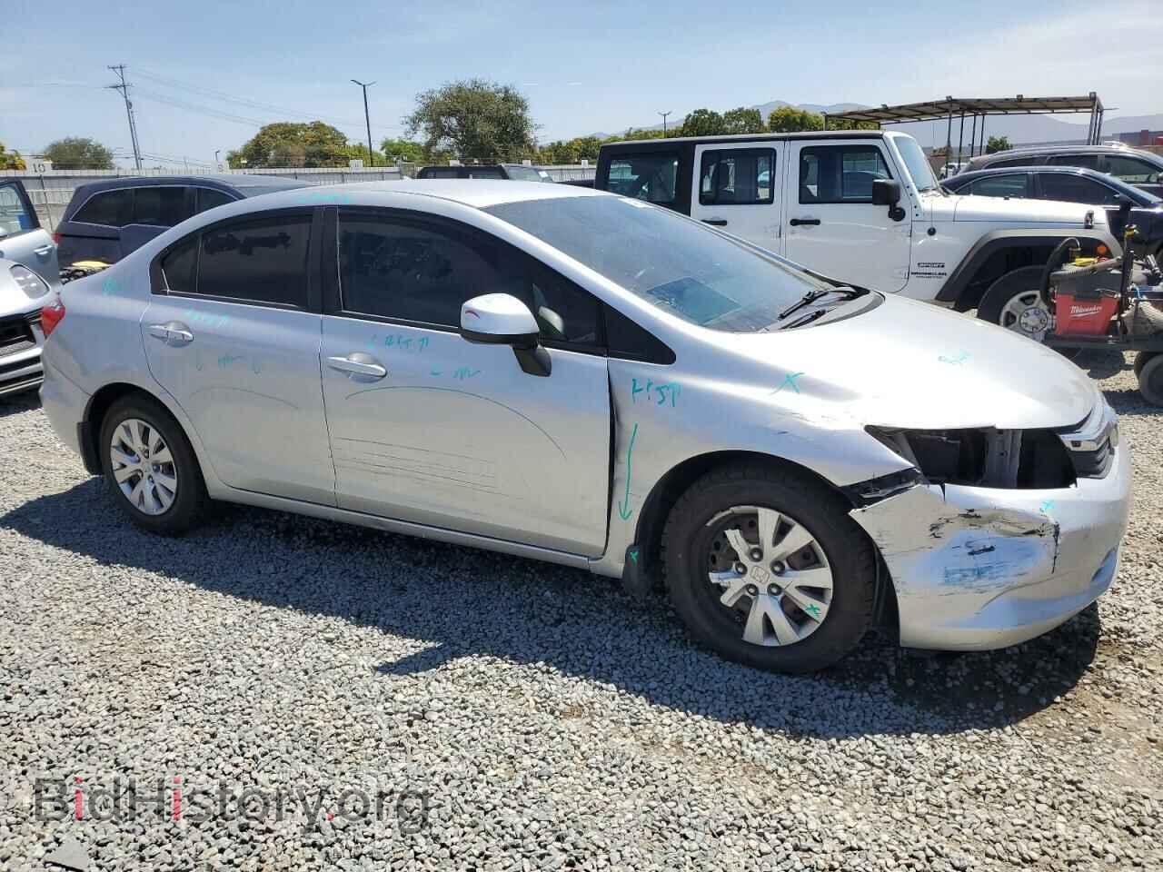 2012 HONDA CIVIC - VIN: 19XFB2F53CE024419 - Фото 4