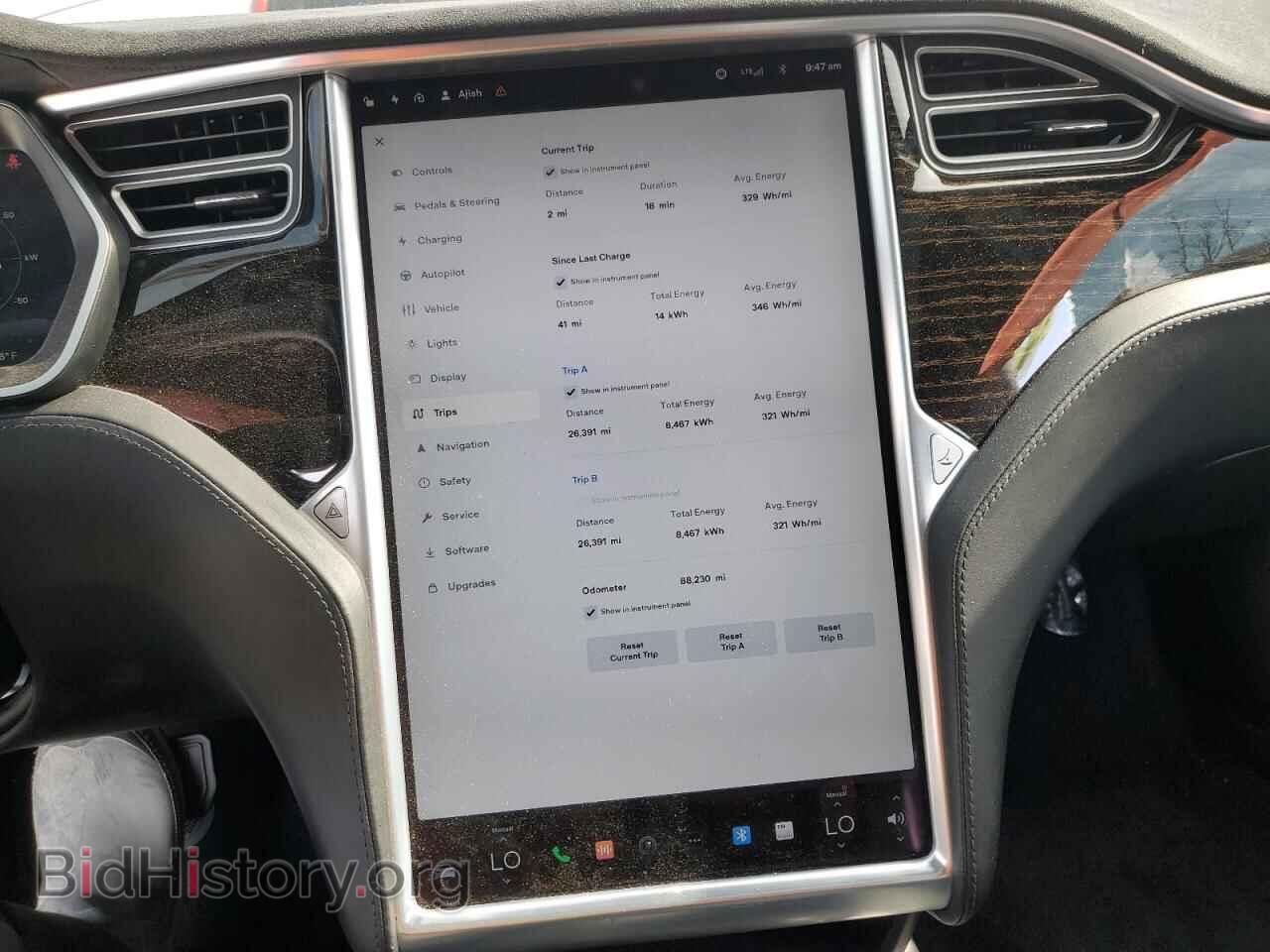 2016 TESLA MODEL S - VIN: 5YJSA1E19GF174478 - Фото 9