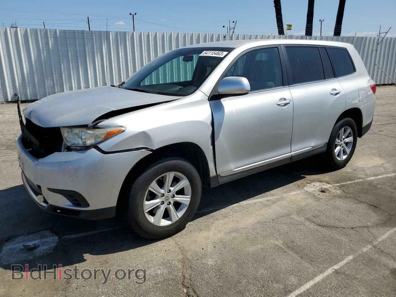Фотография 5TDZA3EH6CS030609 - TOYOTA HIGHLANDER 2012