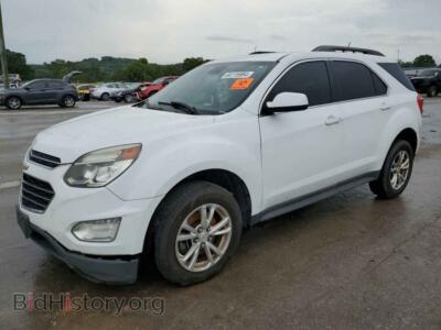 2017 Chevrolet EQUINOX LT, white — VIN 2GNALCEK0H1590408, Copart