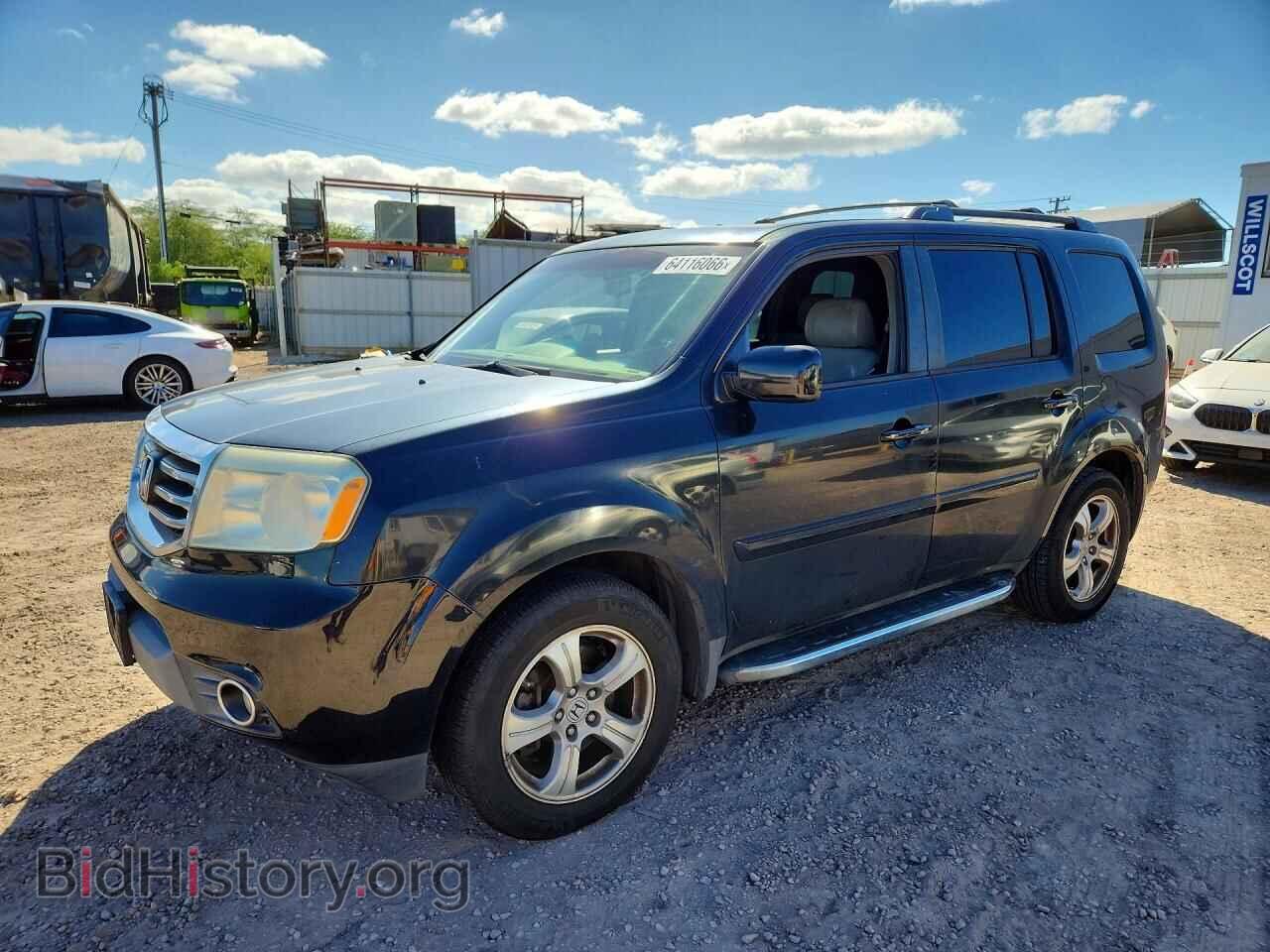 Photo 5FNYF3H51CB037163 - HONDA PILOT 2012