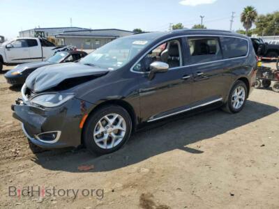2020 Chrysler PACIFICA Limited, black — VIN 2C4RC1GG8LR144042, Copart