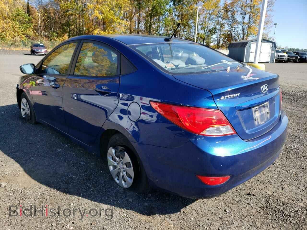 2016 HYUNDAI ACCENT - VIN: KMHCT4AE0GU104606 - Фото 3