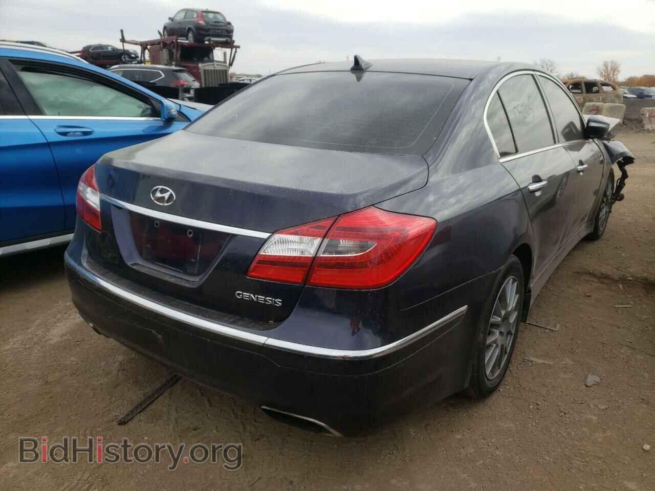 2012 HYUNDAI GENESIS - VIN: KMHGC4DD2CU174820 - Фото 4