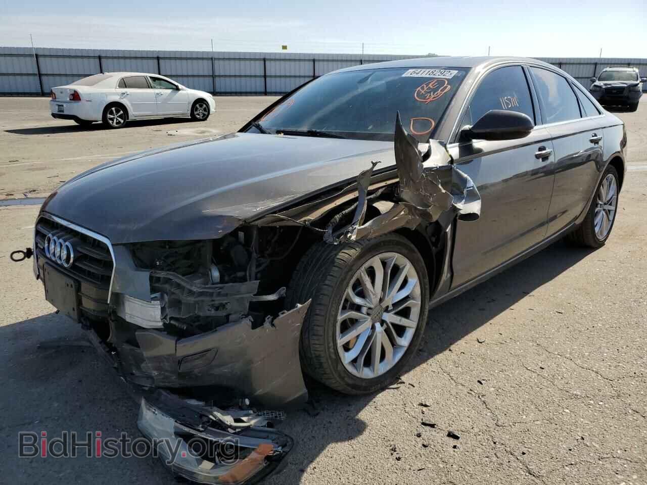 2014 AUDI A6 - VIN: WAUGFAFCXEN076238 - Фото 2