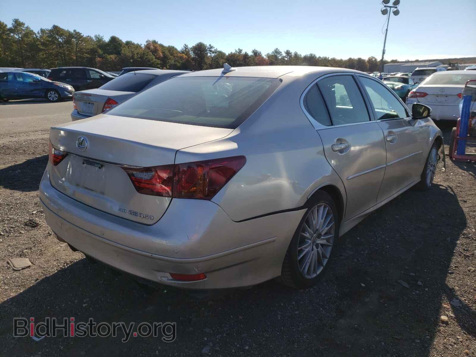 2013 LEXUS GS350 - VIN: JTHCE1BL5D5002670 - Фото 4