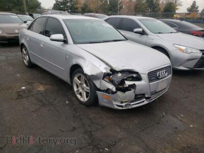 2007 Audi A4 A4 2.0T QU, silver — VIN WAUDF78E27A111529, Copart