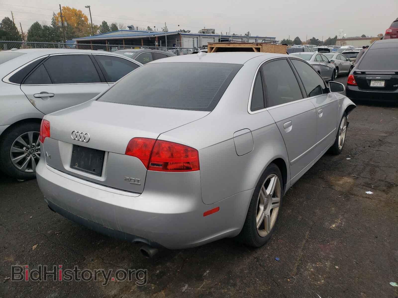 2007 AUDI A4 - VIN: WAUDF78E27A111529 - Фото 4