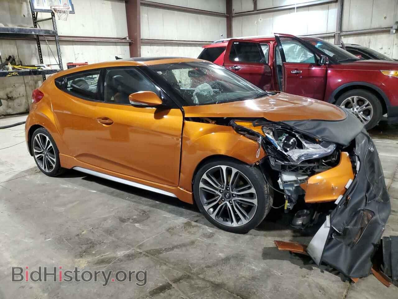2017 HYUNDAI VELOSTER - VIN: KMHTC6AE4HU308886 - Фото 4