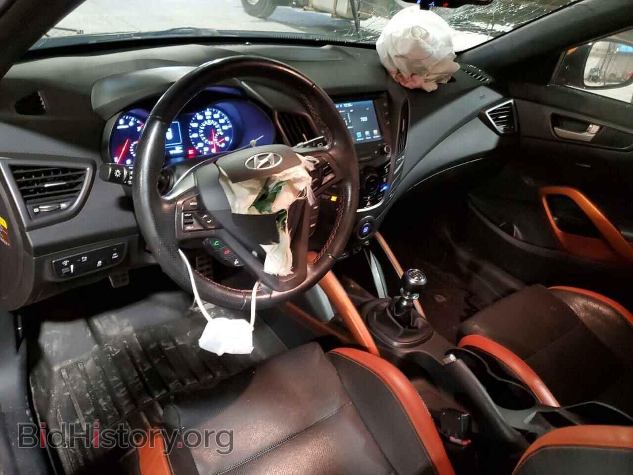 2017 HYUNDAI VELOSTER - VIN: KMHTC6AE4HU308886 - Фото 8