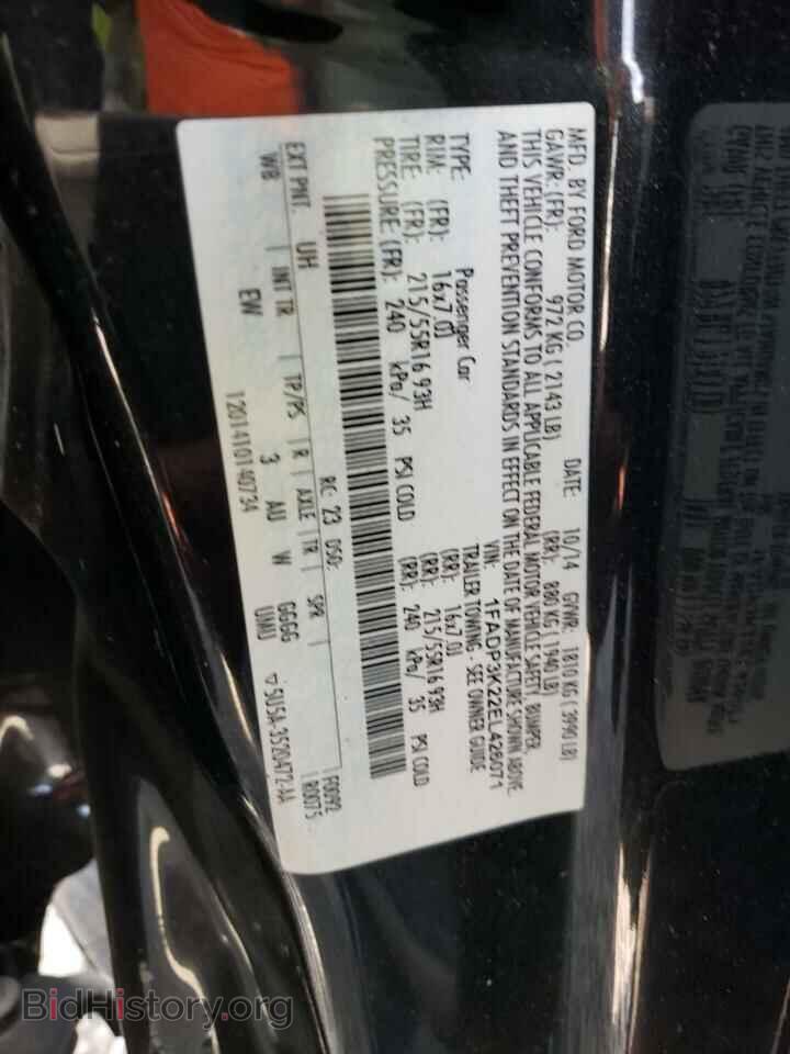 2014 FORD FOCUS - VIN: 1FADP3K22EL426071 - Photo 12