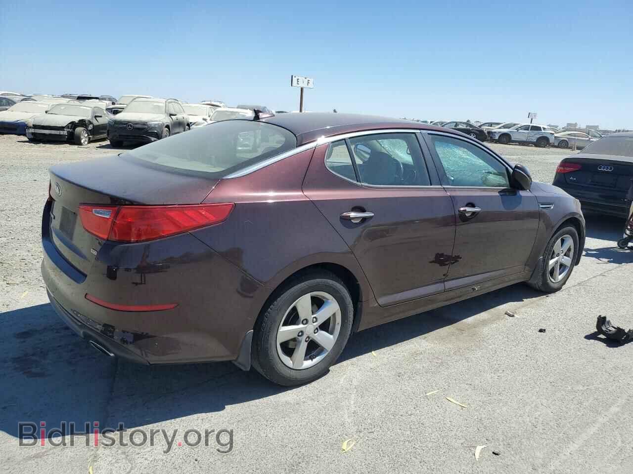 2014 KIA OPTIMA - VIN: 5XXGM4A72EG297221 - Фото 3