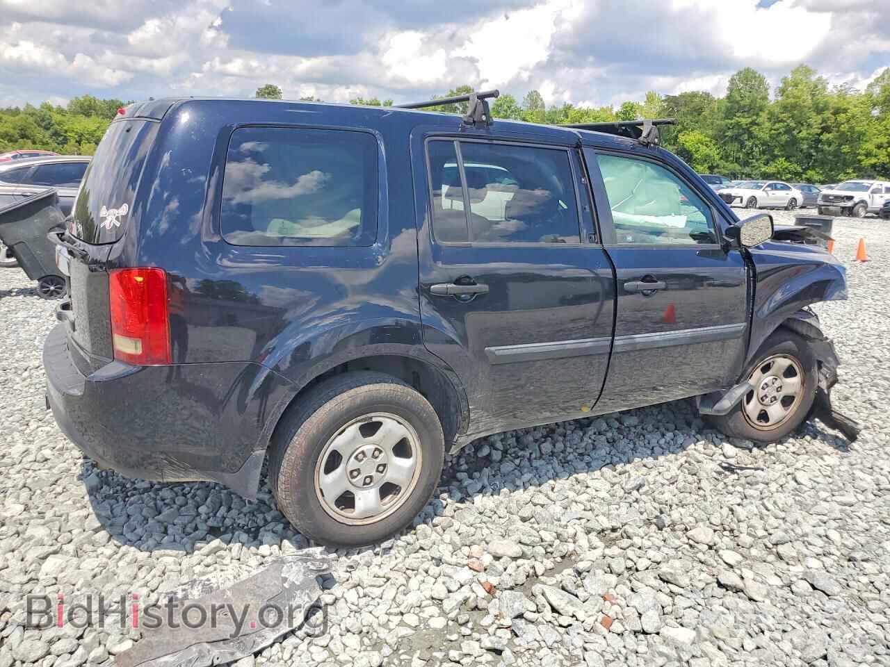 2012 HONDA PILOT - VIN: 5FNYF3H26CB009221 - Photo 3