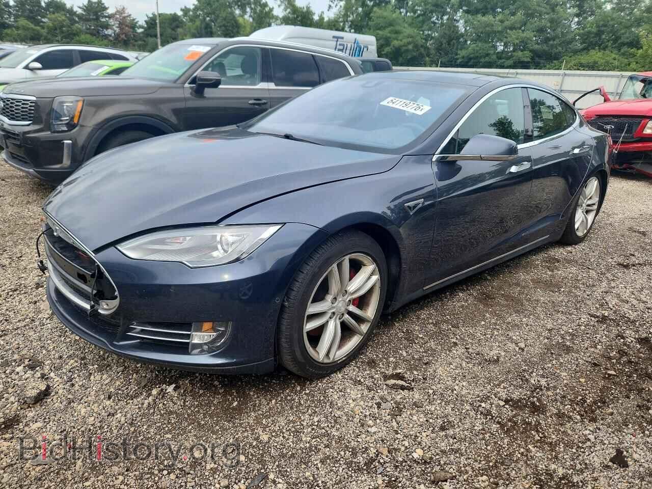 Photo 5YJSA1H24FFP76837 - TESLA MODEL S 2015