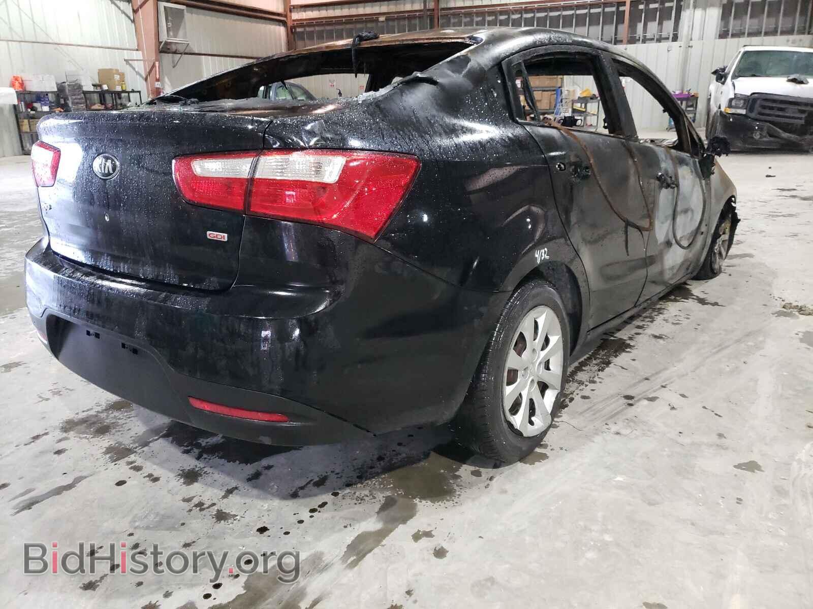 2014 KIA RIO - VIN: KNADM4A39E6355319 - Фото 4