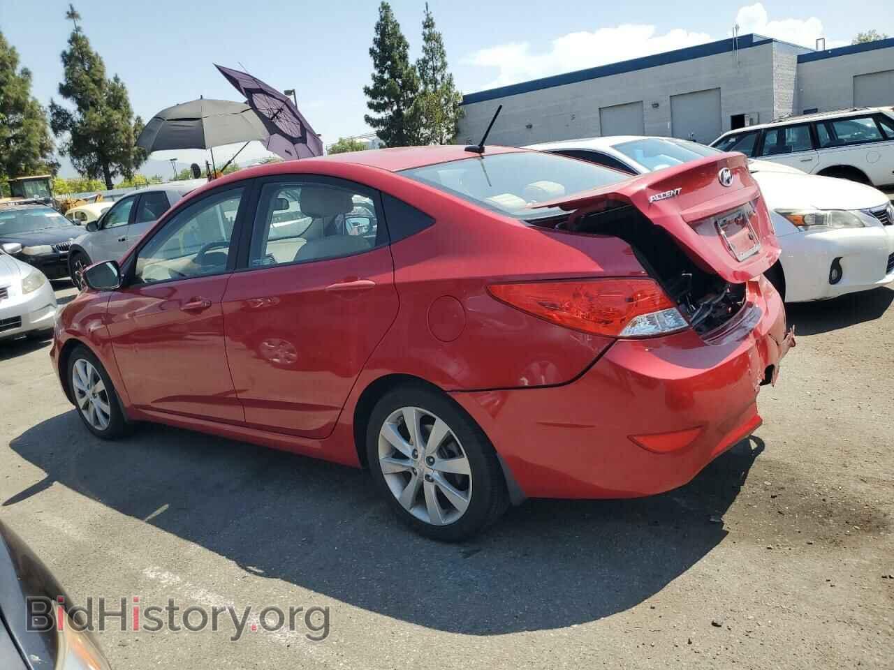 2013 HYUNDAI ACCENT - VIN: KMHCU4AE7DU379155 - Фото 2