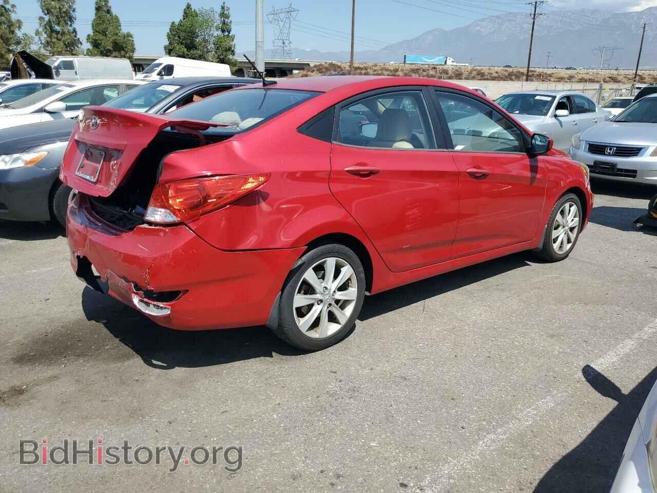 2013 HYUNDAI ACCENT - VIN: KMHCU4AE7DU379155 - Фото 3