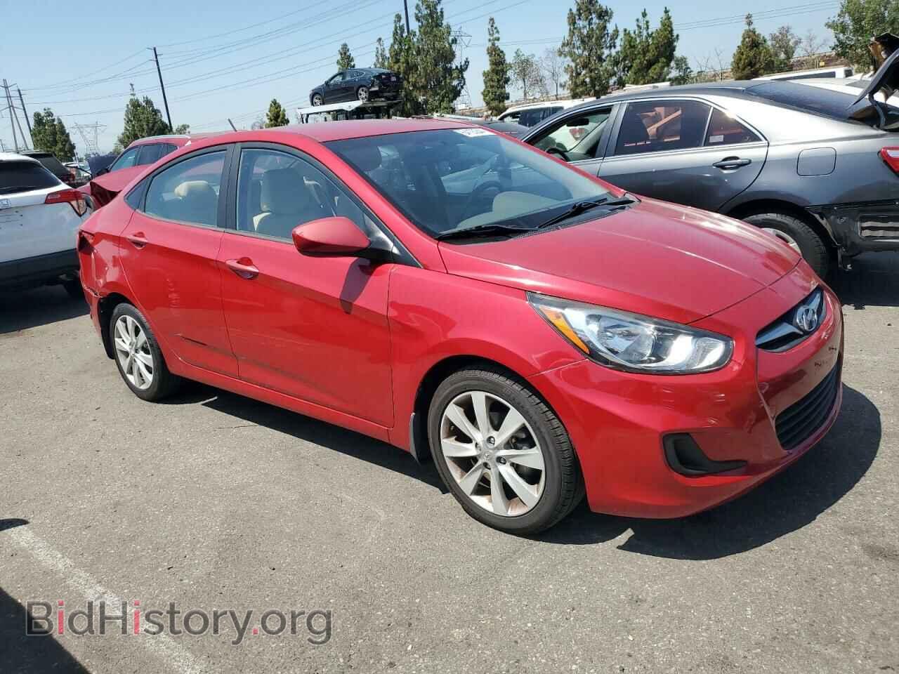 2013 HYUNDAI ACCENT - VIN: KMHCU4AE7DU379155 - Фото 4