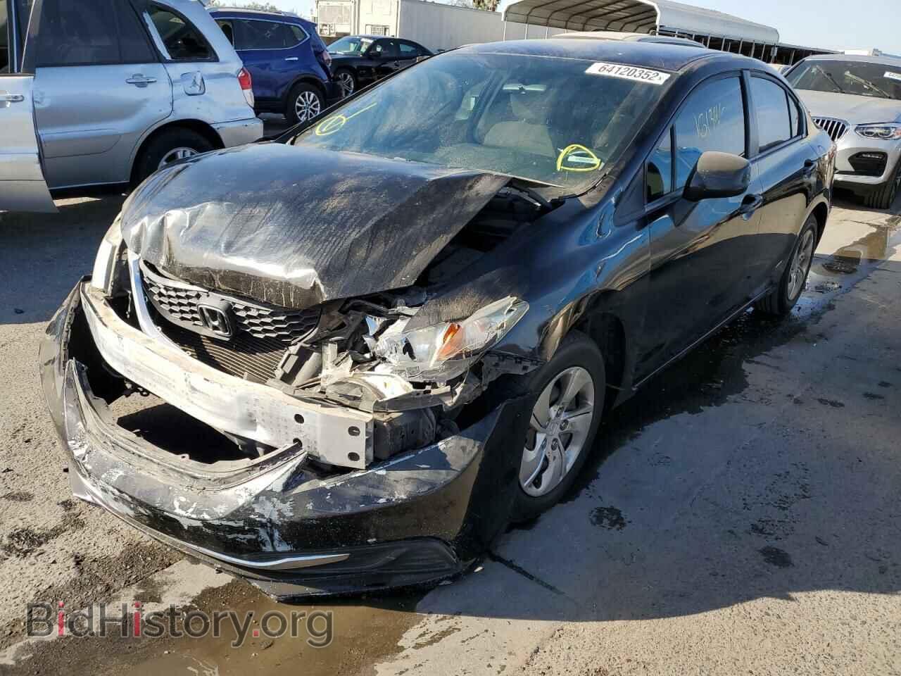 2013 HONDA CIVIC - VIN: 19XFB2F55DE216572 - Фото 2
