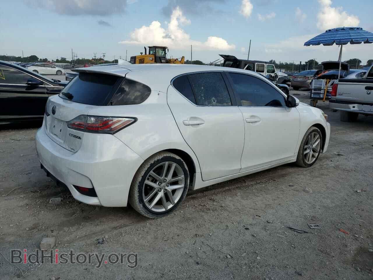 2014 LEXUS CT 200 - VIN: JTHKD5BH8E2175748 - Фото 3
