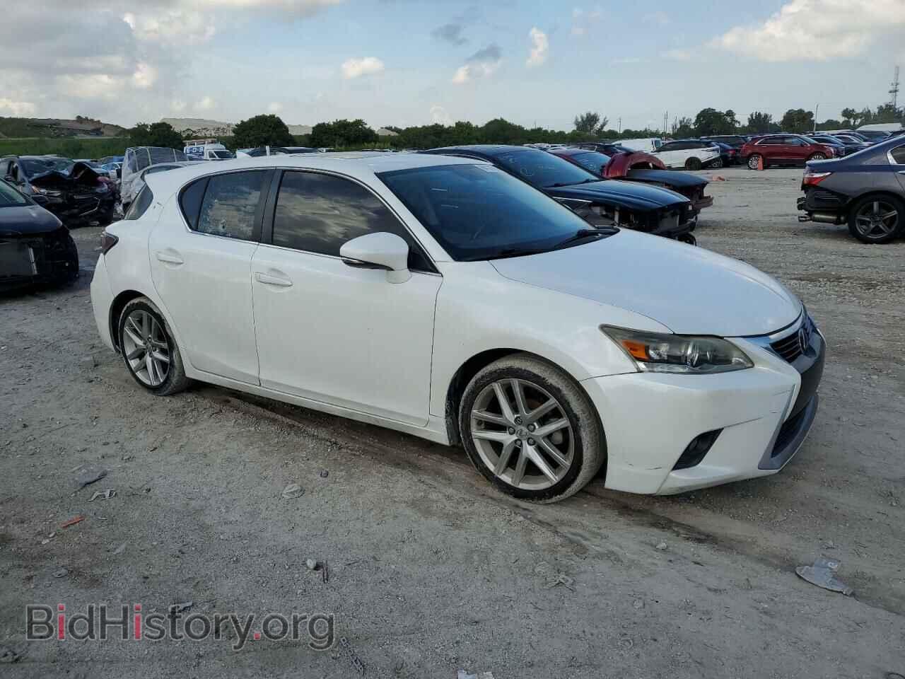 2014 LEXUS CT 200 - VIN: JTHKD5BH8E2175748 - Фото 4