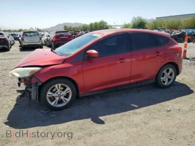 2012 Ford FOCUS SE, красный — VIN 1FAHP3K22CL109938, Copart