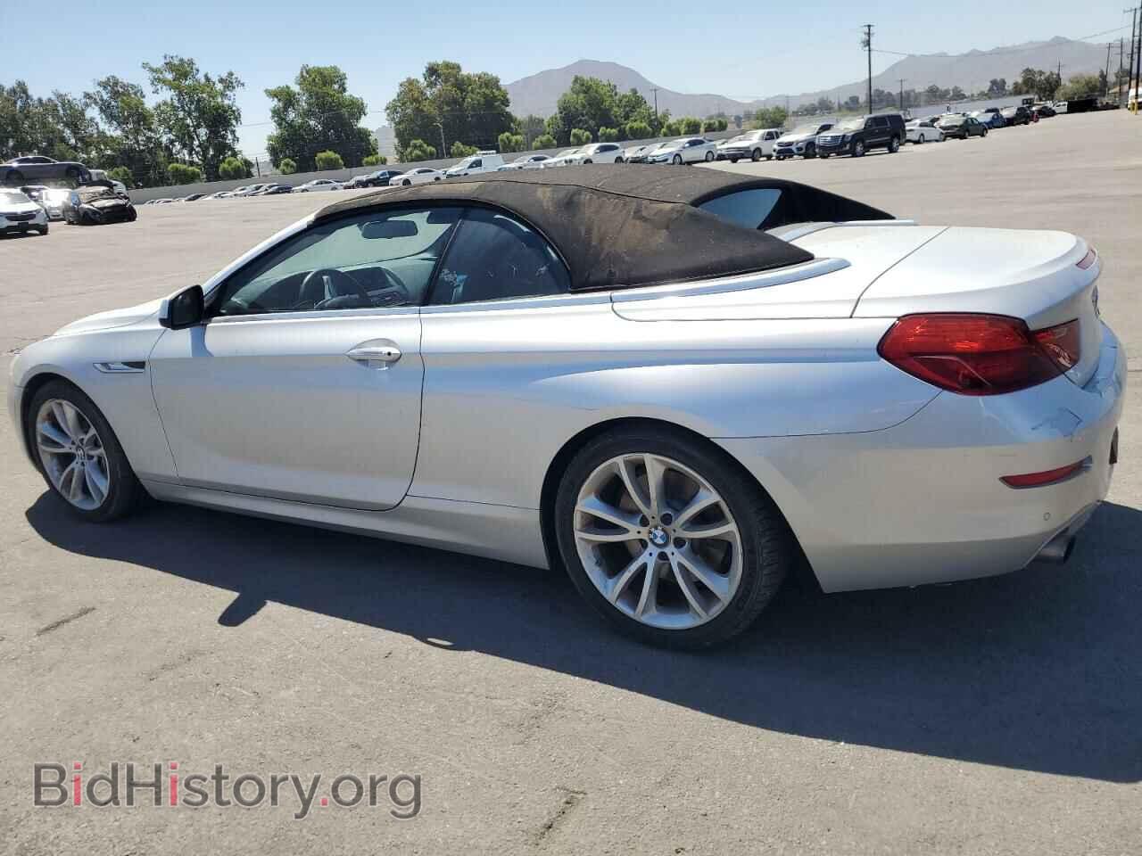 2012 BMW 6 SERIES - VIN: WBALW7C53CDX58193 - Фото 2