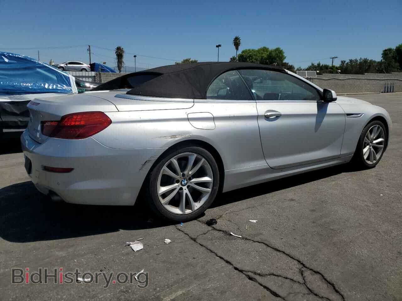 2012 BMW 6 SERIES - VIN: WBALW7C53CDX58193 - Фото 3