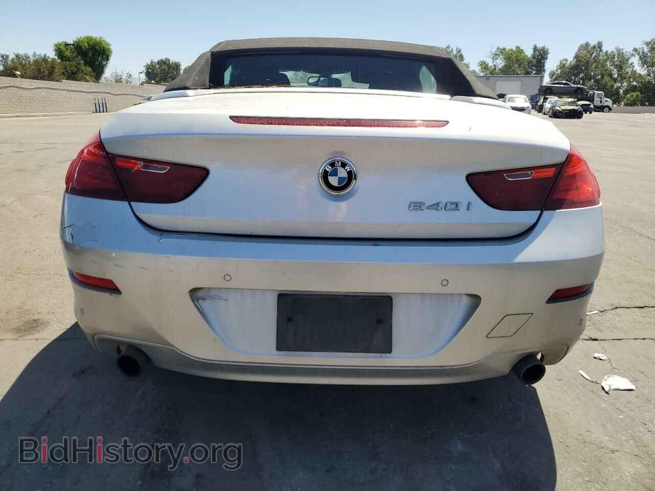 2012 BMW 6 SERIES - VIN: WBALW7C53CDX58193 - Фото 6