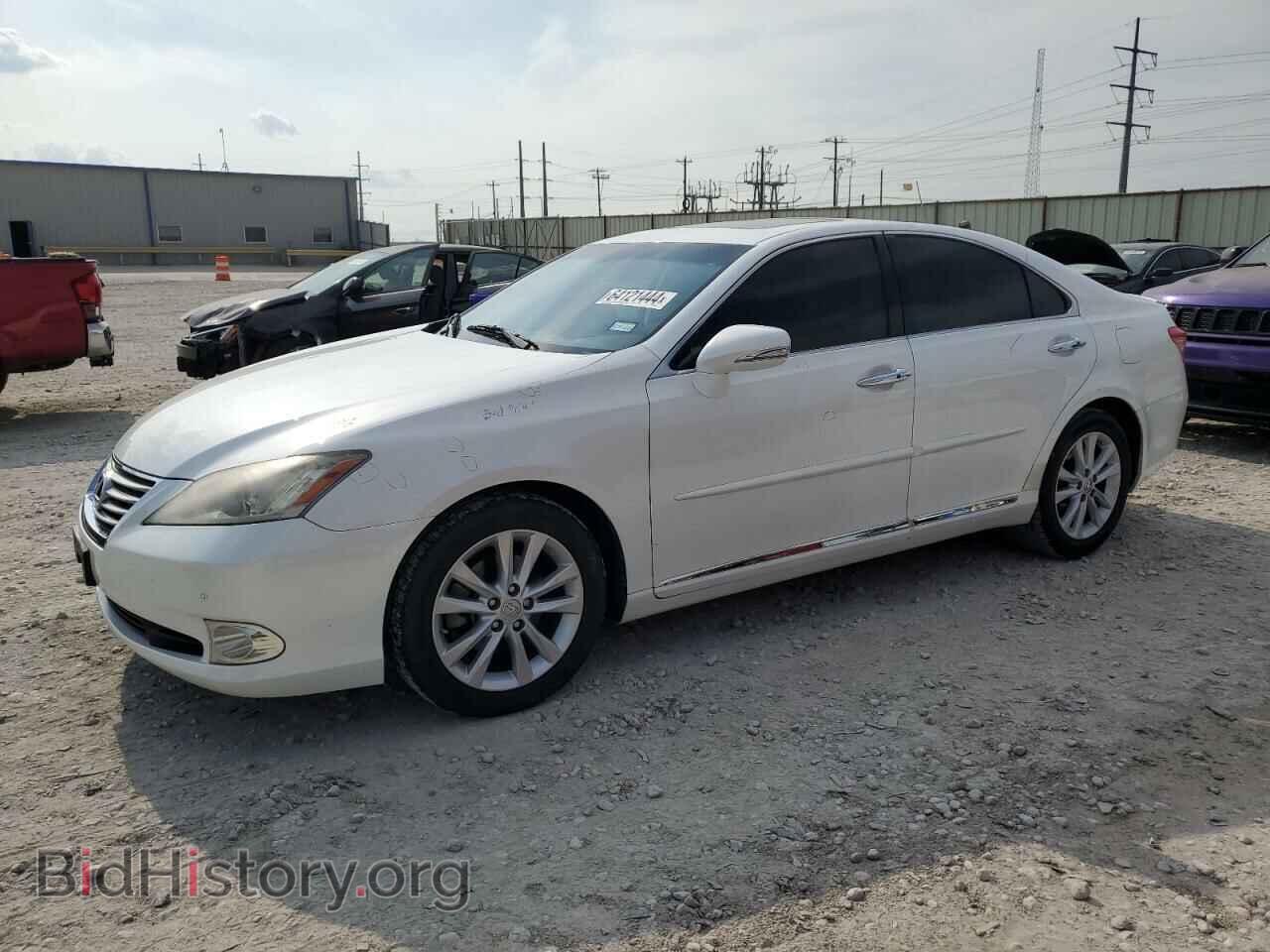 Photo JTHBK1EG1C2502182 - LEXUS ES350 2012