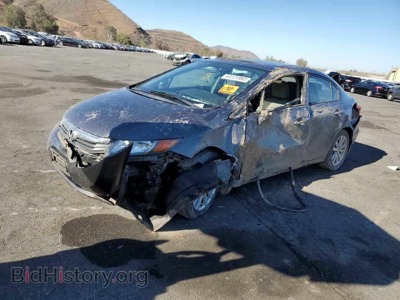 2012 HONDA CIVIC - VIN: 19XFB2F84CE363779 - Фото 2