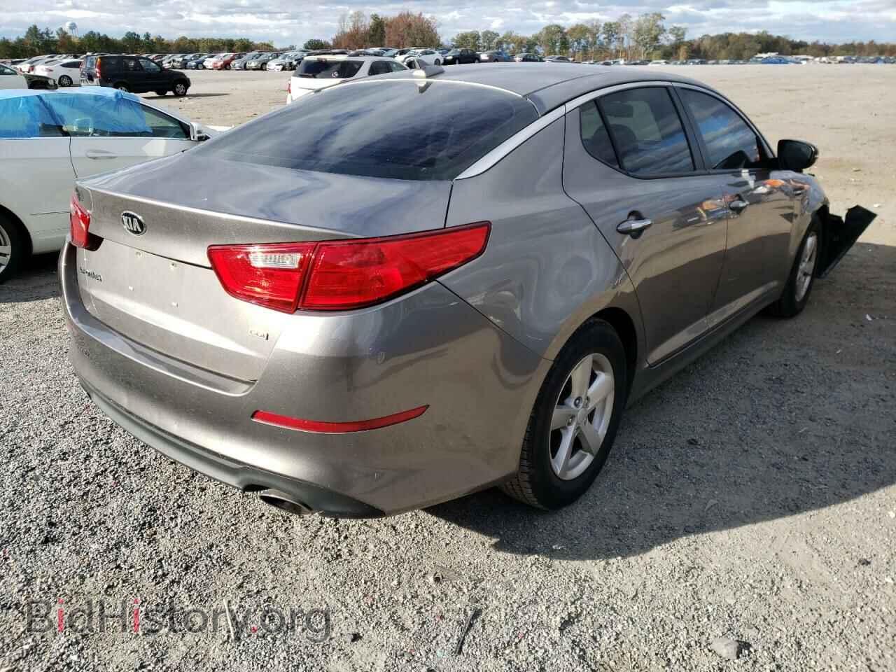 2015 KIA OPTIMA - VIN: 5XXGM4A72FG505650 - Фото 4