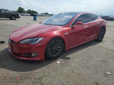 2016 Tesla MODEL S, красный — VIN 5YJSA1E21GF147963, Copart