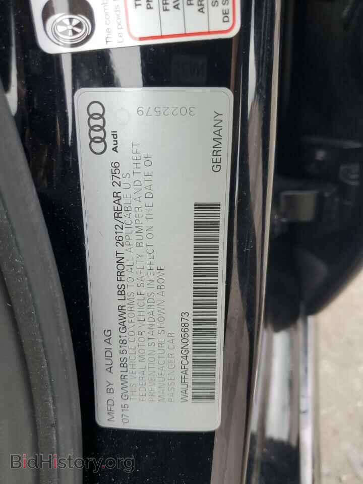 2016 AUDI A6 - VIN: WAUFFAFC4GN056873 - Фото 12