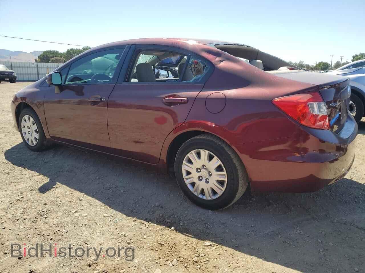 2012 HONDA CIVIC - VIN: 19XFB2F53CE330150 - Фото 2
