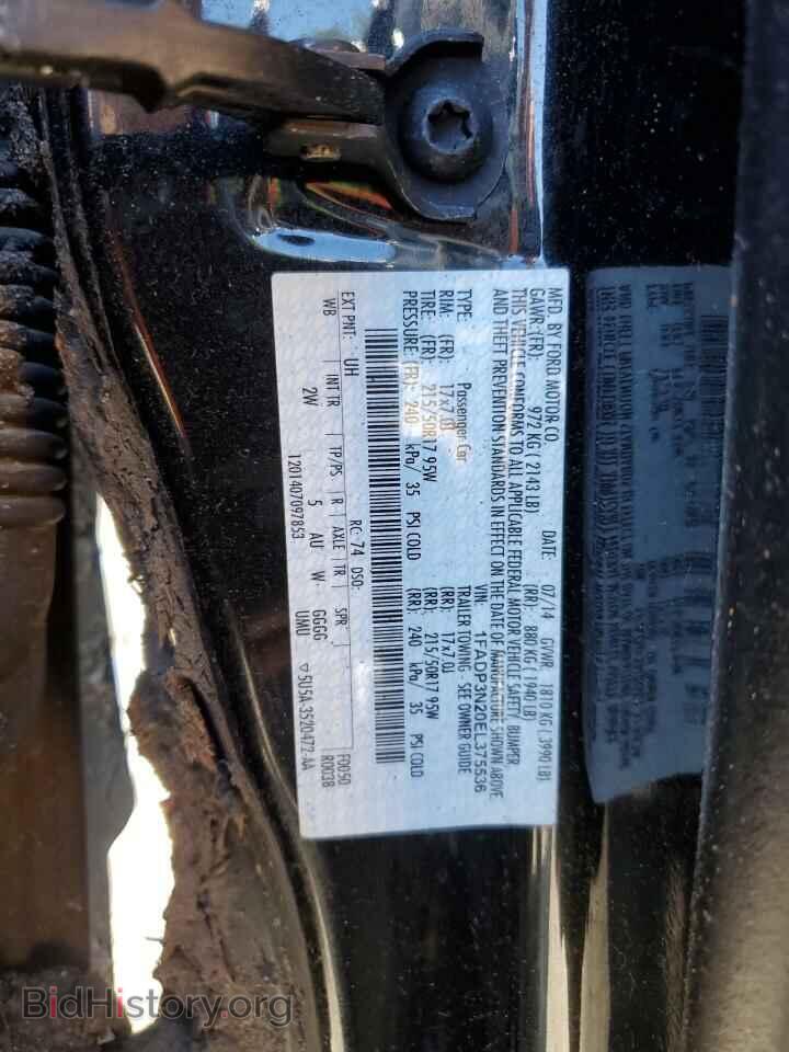 2014 FORD FOCUS - VIN: 1FADP3N20EL375536 - Фото 13