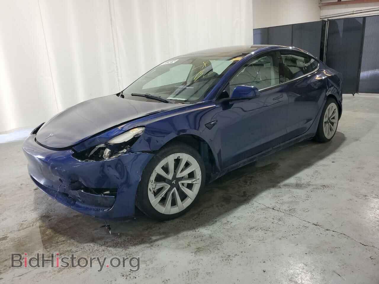 Photo 5YJ3E1EA3NF372592 - TESLA MODEL 3 2022