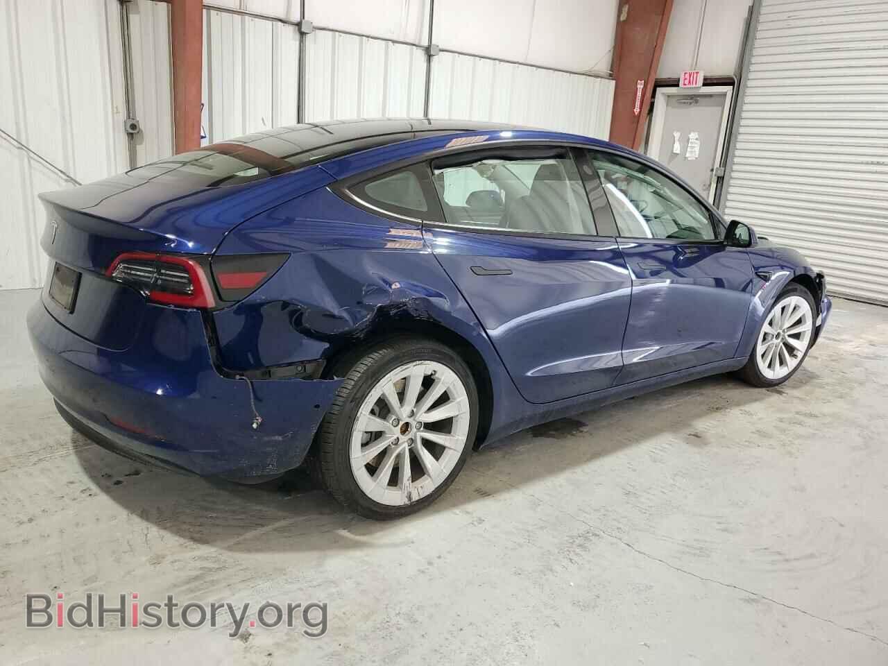 2022 TESLA MODEL 3 - VIN: 5YJ3E1EA3NF372592 - Фото 3