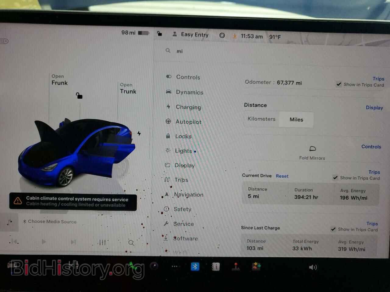 2022 TESLA MODEL 3 - VIN: 5YJ3E1EA3NF372592 - Фото 9
